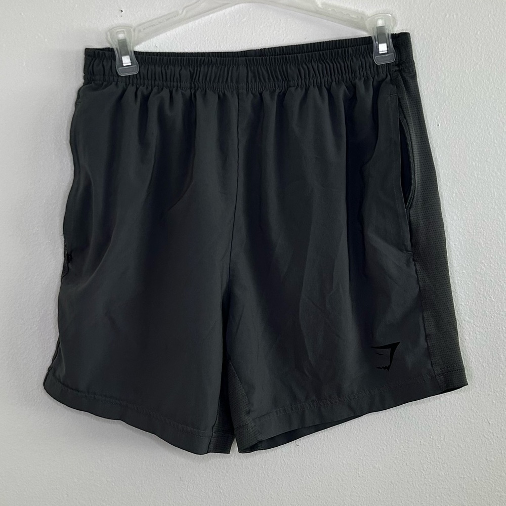 Gymshark grey basic gym shorts